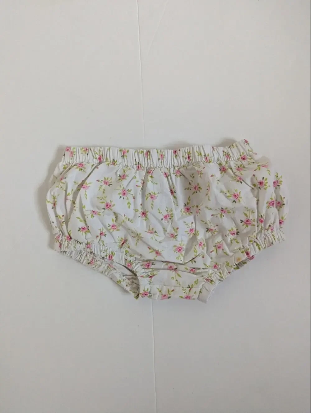 Vtg Miniwear 18m Bloomers Floral Diaper Cover